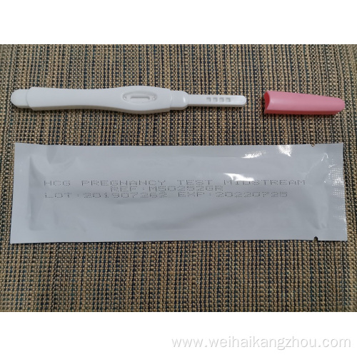 HCG pregnancy test midsteam (3.0mm) for pregnancy detection